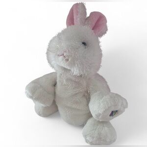 WEBKINZ White Rabbit Stuffed Animal Plush No Tag/Code